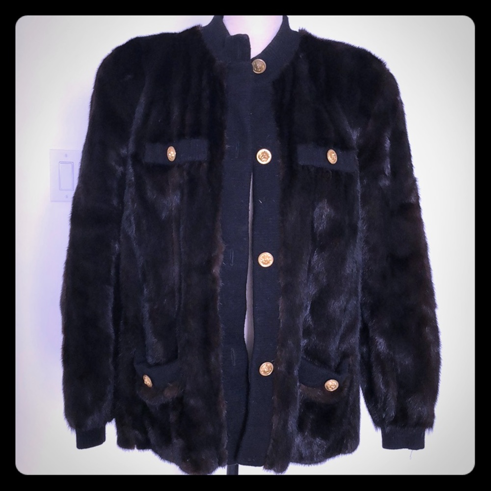 Bloomingdales fur coat